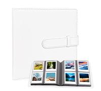Álbum de fotos de 288 bolsillos para cámara Fujifilm Instax Square SQ1/SQ6/SQ10/SQ20, Kodak Mini 3 Square, Mini 3 Retro, Mini Shot 3 Square, Mini Shot 3 Square retro, Kodak 3 x 3 fotos (blanco)