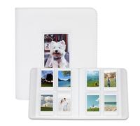 Álbum de fotos de 288 bolsillos para guardar fotos de 3 pulgadas, álbum de fotos compatible con Fujifilm Instax Mini 12/11/40/90/99/7+/EVO/Liplay/Link Film, tarjetas fotográficas K-pop (color blanco)