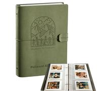Álbum de fotos de 3 pulgadas, 180 bolsillos, libro de fotos, álbum de fotos de piel sintética, compatible con Fujifilm Instax Mini, Polaroid Z2300, Kodak Mini Shot 3 retro, tarjetas de fotos K-Pop