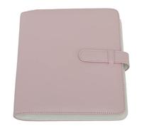 Álbum de Fotos de 3 Pulgadas con 256 Bolsillos, álbum de Fotos de Piel Sintética, Libro de Colección de Almacenamiento de Estuche de Fotos para Entradas de Cine, Tarjetas de Visita (Rosa)