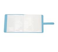 Álbum de Fotos de 3 Pulgadas con 288 Bolsillos, álbum de Fotos Multifunción de Cuero PU de Gran Capacidad para Mini 12 11, 72 Páginas, 4 Fotos por Página (Blue)