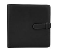 Álbum de fotos de 3 pulgadas con 288 bolsillos, gran capacidad, multifunción, de cuero PU, para Mini 12 11 (Negra)