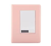 Álbum de Fotos de 3 Pulgadas con 64 Bolsillos, Album fotos polaroid, Soporte para Tarjetas Fotográficas para Almacenamiento de Estuches, Libros para Colocar Sus Tarjetas (Rosa)