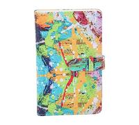Álbum de fotos de 3 pulgadas con 96 bolsillos, álbum de colección de tarjetas multifunción de gran capacidad Formini 12 11 (Pintura abstracta)