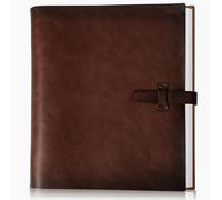 Álbum de fotos de 4 x 6 pulgadas, 200 fotos, álbumes de fotos de piel auténtica con espacio de escritura con 30 papeles de escritura, viajes, familia, boda, niños, graduación, ultrasonido, bebé, álbum