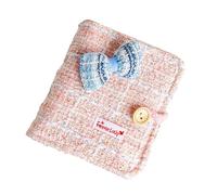 Álbum de fotos de 40 bolsillos con 3 anillas, cubierta de tela, colección de fotos, libro organizador de tarjetas de 3 pulgadas, carpeta con cierre elástico, protector de tarjetas impermeable