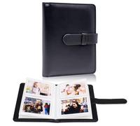 Álbum de fotos de 64 bolsillos para películas de 2 x 3 pulgadas, mini álbumes pequeños para cámara instantánea Fujifilm Instax Mini, para fotos Polaroid Hi-Print, soporte para tarjetas de fotos Kpop
