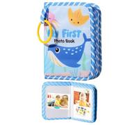 Álbum de fotos de bebé | Álbum de fotos | Baby Memory Book Soft Tela Álbum de Regalo | Crecimiento Crecimiento Tela Suave Recuerdo para Familias de acogida Fotógrafos Entusiastas Coleccionistas Primer