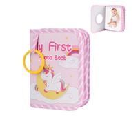 Álbum de fotos de bebé de tela, libro de recuerdos, álbum de fotos de tela para bebé, año de vida, niños, mi primer álbum de bebé, libro de tela, libro de fotos para niños pequeños, recién nacidos