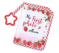 Álbum de fotos de bebé My Firsts, 4 x 6 de tela suave para libros de fotos con bolsillo para fotos para niños y bebés de mi familia