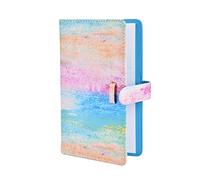 Álbum de Fotos de Cuero de la PU para Fujifilm Instax Mini Película de cámara instantánea para películas de 3 Pulgadas de Fujifilm Instax Mini Series, para Leica Sofort, para Lom(Pintura al óleo)