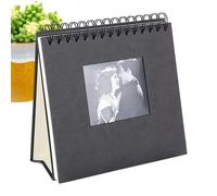 Álbum de fotos de escritorio genérico - 20 x 18,5 x 2 cm - Álbum retro de estilo vintage - Calendar álbumes con marker Pen, 20 hojas de 40 páginas para fotos hasta 13 pulgadas, Wedding Travel Family