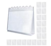 Álbum De Fotos De Escritorio | Porta Fototarjetas con Páginas de Recambio,Soporte Vertical De Exhibición Para Fotos En El Escritorio - Para Dormitorio Sala de Estar Día de la Madre Boda