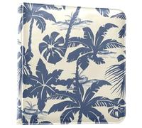 Álbum de fotos de piel sintética con diseño de océano, playa, océano, rosas, safari, capacidad para fotos de 3 x 5 a 8 x 10 pulgadas, autoadhesivo, 20 hojas