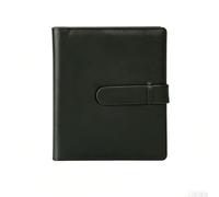 Álbum de fotos de PVC para impresiones de 2 x 3 pulgadas, libro de almacenamiento de memoria, varios colores, boda, viajes, hitos de bebé, organizador compacto, colección de aniversario (negro)