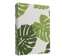 Álbum de fotos de tela de 6 pulgadas para 100 fotos, libro de fotos de bolsillo impreso con patrones elegantes, marco decorativo resistente para exhibición del hogar, boda, recuerdos de bebé (5)