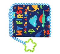 Álbum de fotos de tela para bebé, álbum de fotos de PVC de poliéster para bebé, libro de recuerdos de bebé, álbum de recuerdos de bebé para el primer año, bonito libro de fotos familiar para amantes y