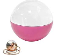 Álbum de Fotos Digital con Bola de Cristal ultrasónica 3D, Pantalla de Video Digital con Bola de Cristal, lámpara de Video, Regalo DIY con Pantalla electrónica for álbumes de Recuerdos de Boda.(Pink)