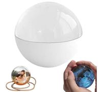 Álbum de fotos digital con ultrasonido 3D, nuevo ultrasonido 2025, visualización de video digital con bola de vidrio, regalo con visualización electrónica, ideal para parejas, mascotas, recuerdos