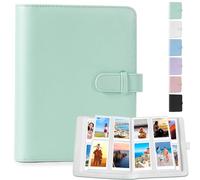 DUNSOO Álbum de fotos, 256 bolsillos para Instax Mini, álbum de fotos Polaroid con película Fujifilm Instax Mini, papel fotográfico de zinc Polaroid, papel fotográfico Kodak Zinc, Max compatible con