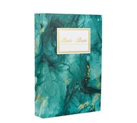 Álbum de fotos El álbum de fotos 4x6 con 300 bolsillos es una cubierta papel alta gama adecuada for todo tipo aniversarios(Color1)