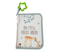 Álbum de fotos familiar, diseño encuadernado en tela, páginas de archivo de memoria, construcción de fácil manejo, formato de estante compacto, almacenamiento de momentos personales, organización de