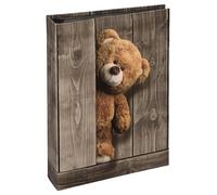 Álbum de fotos Hama Batzi Marrón resistente para 200 fotos 10x15 cm con bolsillo CD