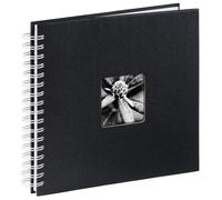 Álbum de fotos Hama Fine Art Negro 50 hojas 10 x 15 cm tapa de cartón espiral