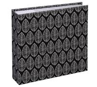 Álbum de fotos Hama La Fleur negro 100 páginas 10x15 cm cartón