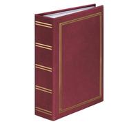 Álbum de fotos Hama London tapa dura cuero sintético 100 fotos 13x18 cm rojo