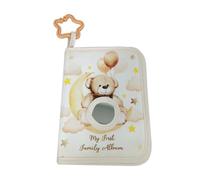 Álbum De Fotos Para Bebé - Libro Blando Con Diseño De | Libro Ďe Imágenes Con Gancho Đe Estrella D́e PVC, Álbum D̄e Imágenes Multifuncional Portátil, Ļibro Dé Recuerdos Para El Hogar Del Cocheci