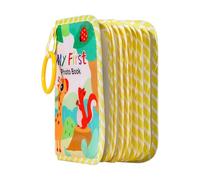 Álbum de fotos para bebés, álbum de recuerdo suave, memoria de tejido suave con espejo, ideal para nacimientos de cumpleaños, padres y niños