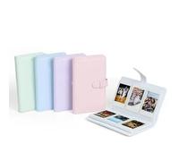 Álbum de fotos para Instax Mini, 108 bolsillos, piel sintética, portapelículas, libro para Mini 12/11/10/9/8, organizador de accesorios de cámara portátil, color verde