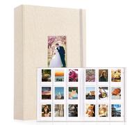 Álbum de fotos para mini fotos, 432 bolsillos, 2 x 3 pulgadas, álbum Polaroid compatible con Fujifilm Instax Mini y Polaroid Snap, color beige
