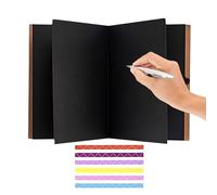 Álbum de fotos pequeño, accesorios de scrapbooking expandibles | Libro de recuerdos plegable, para fotógrafos, periodistas de arte, bodas, fiestas de bebé, vacaciones familiares, graduaciones, eventos