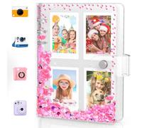 Álbum de fotos pequeño para Instax Mini, álbum de fotos para Polaroid, álbum de fotos para niños, para Instax Mini 11 12 40 KODAK Mini Photo (200 fotos)