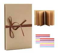 Álbum de Fotos Plegable Acordeón,Mini Álbum de Recortes con Tapa Dura,Estilo Acordeón para Manualidades y Scrapbooking,como Regalo para Cumpleaños, Bodas, Graduaciones, Aniversarios