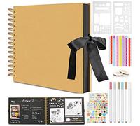 Álbum De Fotos Scrapbook,150x215mm Scrapbooking Album,30 Hojas Álbum De Fotos De Bricolaje,Scrapbook Album,Libro Fotos,Album Grande,Foto De Hoja Personalizada con 6 Rotuladores,para Cumpleaños,Bodas