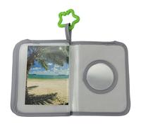 Álbum de fotos suave para niños, libro de suministros de conservación de memoria, libros de fotos para niños con encuadernación adorable, cubierta protectora, estilo de recuerdo familiar