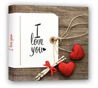 Álbum de Fotos Tradicional I Love You 30 Hojas 24X24 Valentine