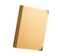 Álbum de manualidades a prueba de niños con ciclo de encuadernación de metal, excelente para tareas familiares y creación individualizada, cuaderno de escritura creativa