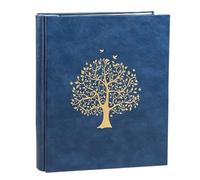 Álbum de memoria para fotos, organizador de fotos de gran capacidad, encuadernación de recuerdo de 7 pulgadas, tapa dura, 400 páginas, libro de fotos para sala de estar, estantería para bebés, bodas