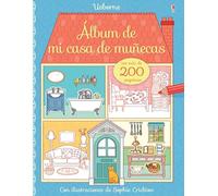 Álbum de mi casa de muñecas (Coloreo y pego)
