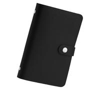 Álbum de monedas, 50 bolsillos, fundas transparentes para monedas, de piel, 7 x 5 pulgadas, para ahorrar presupuesto del hogar