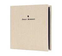 Álbum de película mini de 100 bolsillos para película instantánea Fujifilm Instax Mini, para papel fotográfico Polaroid Zink, para papel fotográfico Kodak Zink (100 Bolsillos, Beige)