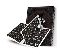 Álbum De Plantillas Para Tatuajes Con Aerógrafo De 115 Uds., Kit De Tatuaje De Henna Con Purpurina Portátil, Plantilla De Tatuaje Temporal, Patrón De Arte Corporal Para Pintura Corporal