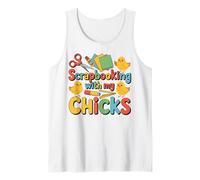 Álbum de Recortes con My Chicks Chicken Craft Hobby Camiseta sin Mangas