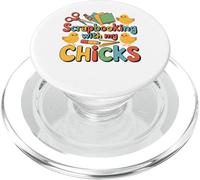 Álbum de Recortes con My Chicks Chicken Craft Hobby PopSockets PopGrip para MagSafe