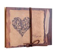 Álbum de recortes de acordeón Álbum de fotos DIY Kraft Journey Diary Cuaderno de memoria de estilo vintage con lindas pegatinas puede ser un atractivo regalo de manualidades para Navidad Amigos Famili
