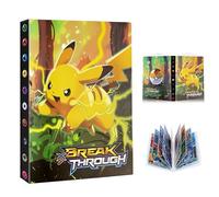 Álbum de recortes para tarjetas, 240 tarjetas, 30 páginas, álbum de tarjetas coleccionables para álbum de recortes de Pokemon